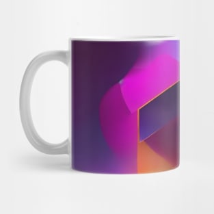 ABSTRACT HEXAGON MULTICOLORED SMOKE DESIGN, IPHONE CASE, MUGS, AND MORE Mug